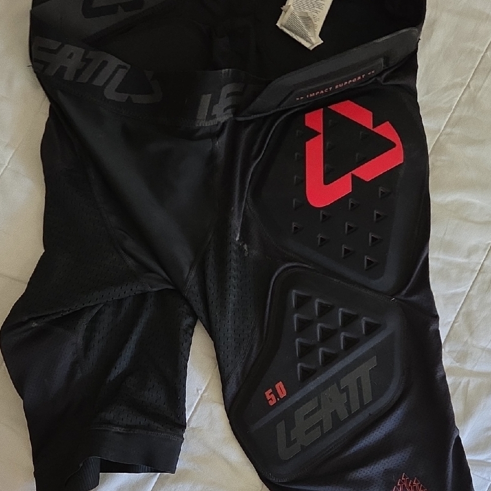 Black Athletic Protective Shorts